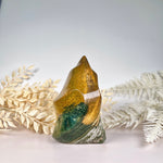 Load image into Gallery viewer, Ocean Jasper Flame 7th Vein Carving
