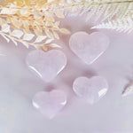 Load image into Gallery viewer, Periwinkle Rose Quartz Heart Carving
