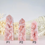 Load image into Gallery viewer, Pink Amethyst Druzy Tower (P)
