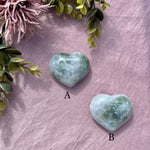 Load image into Gallery viewer, Moss Agate Heart Carving

