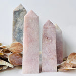 Load image into Gallery viewer, Pink Amethyst Large Tower
